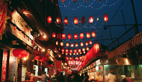 荔枝湾闹市